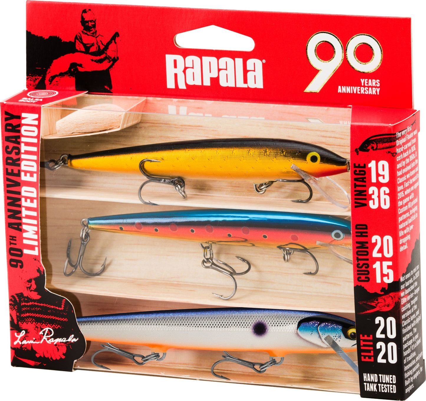 Rapala 90 År`s Jubileumspakning