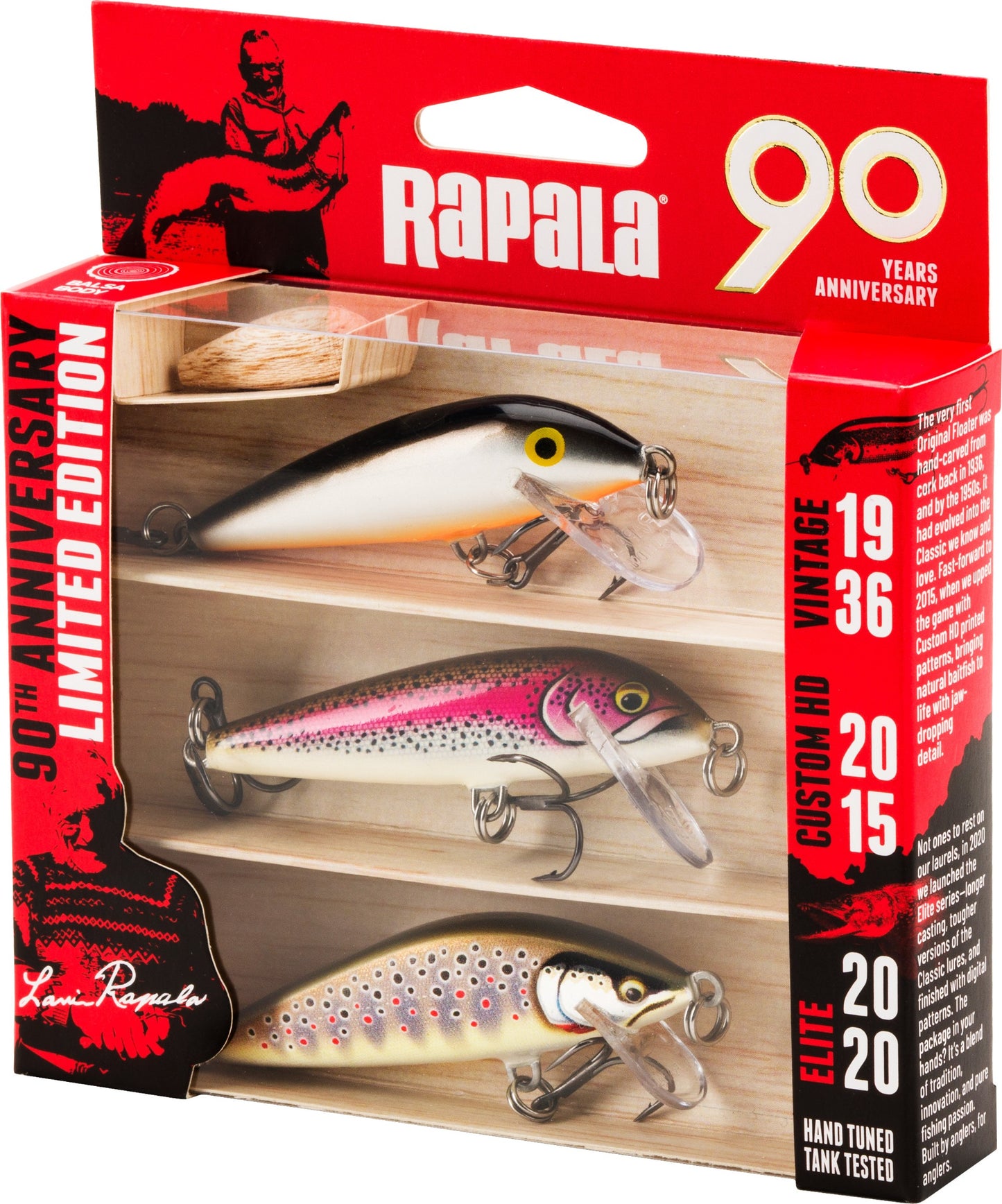 Rapala 90 År`s Jubileumspakning