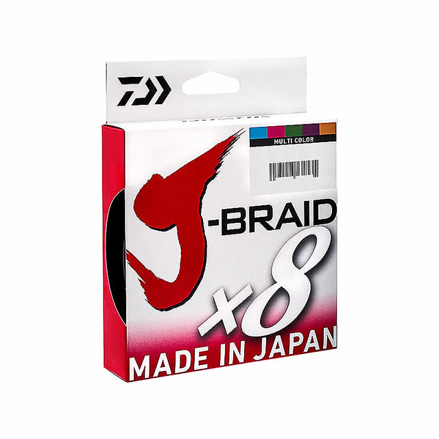 Daiwa J-Braid -Multifarvet