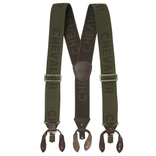 Suspenders Green